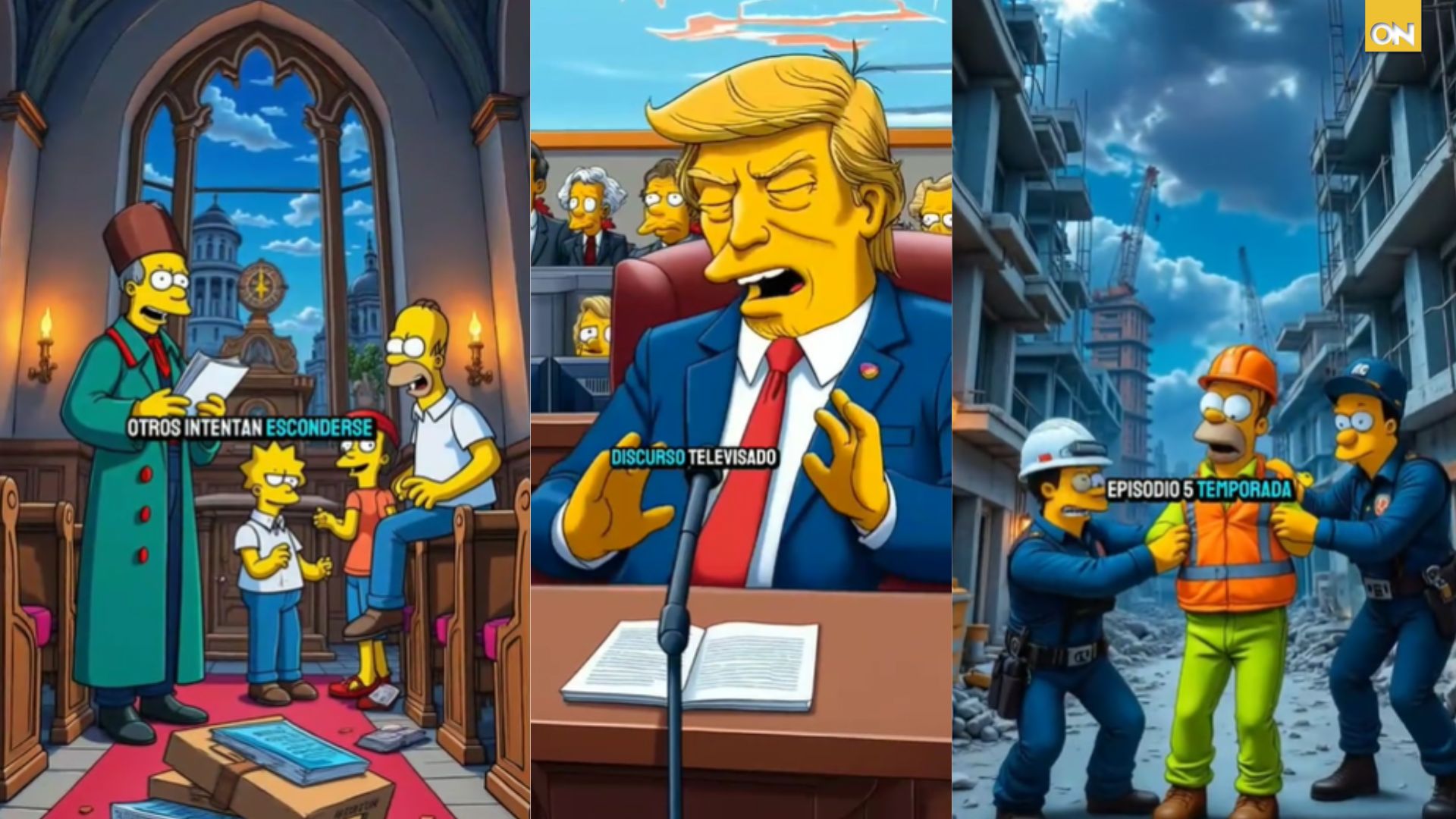 Los Simpson Donald Trump