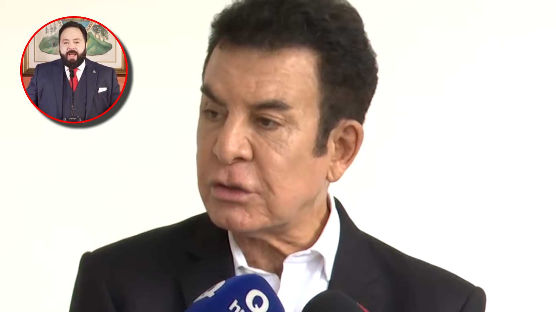Reacción de Salvador Nasralla sobre la denuncia de Luis Redondo