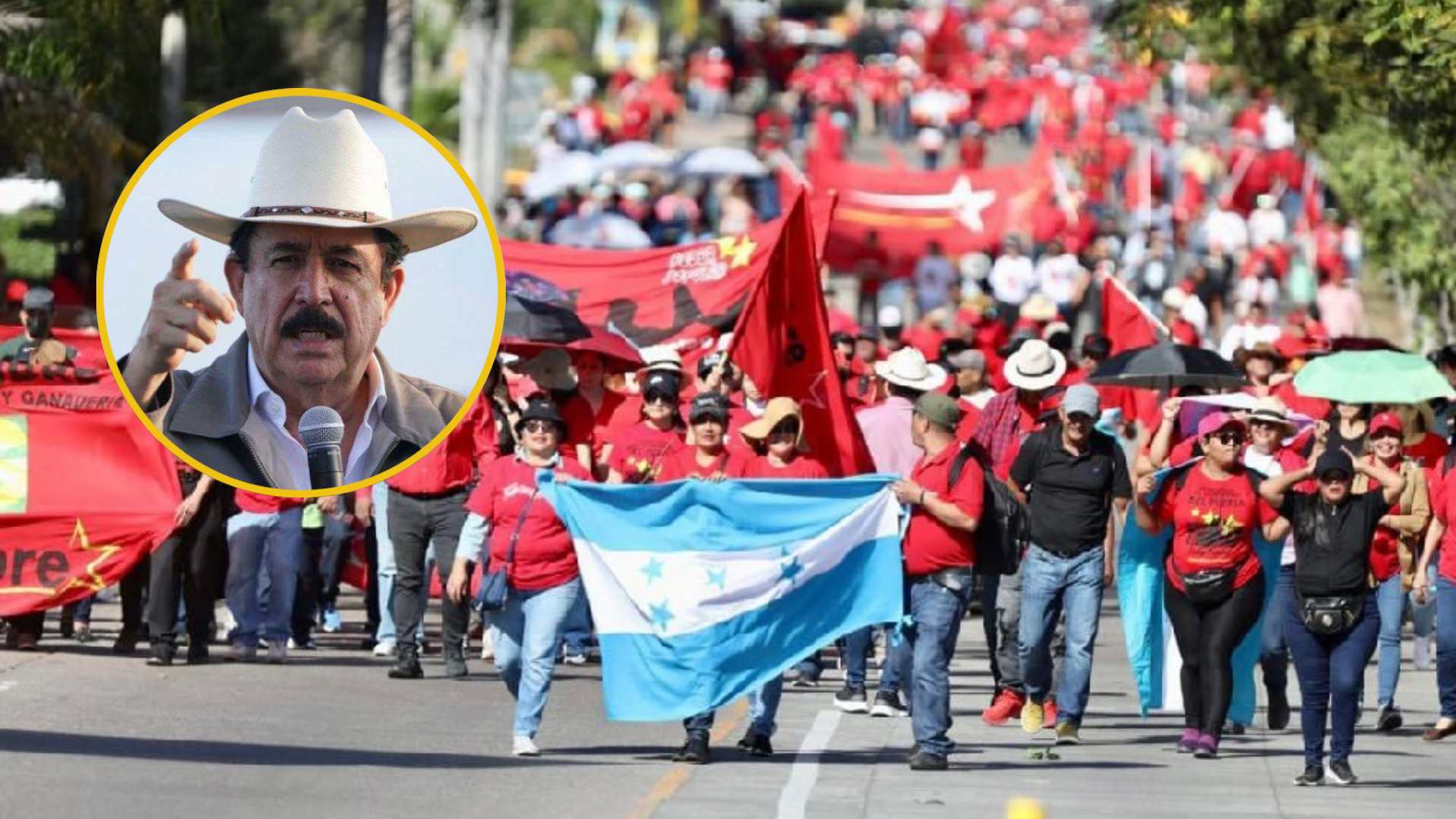 Manuel Zelaya convoca a movilización nacional frente al CNE en respaldo a Rixi Moncada