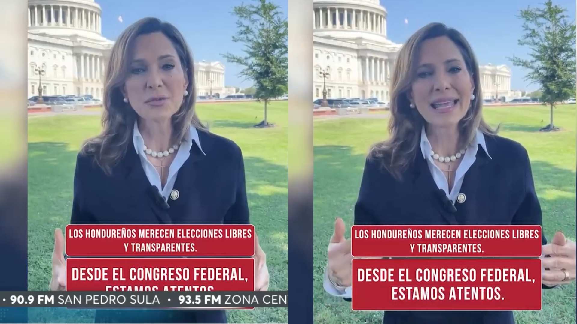 Polémica por declaraciones de congresista estadounidense María Elvira Salazar sobre elecciones en Honduras