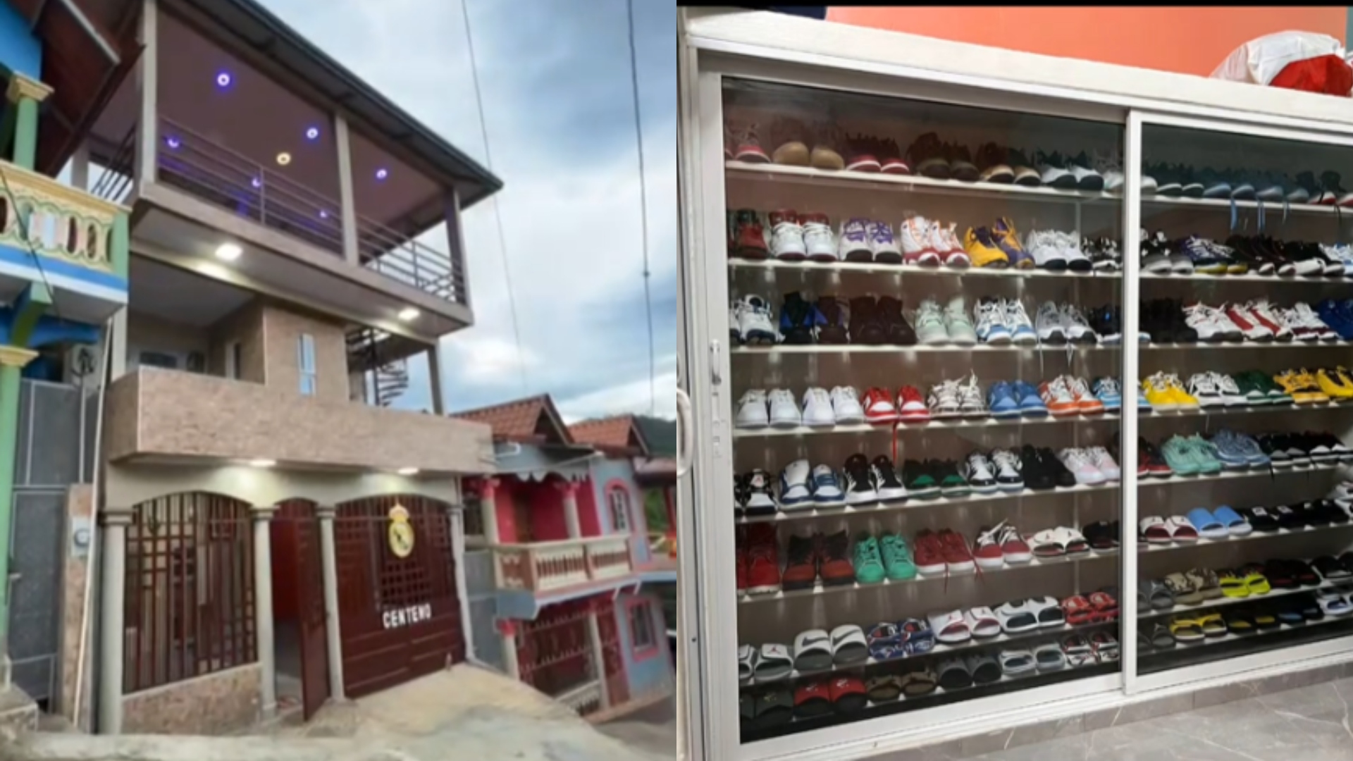 Migrante hondureño se vuelve viral al mostrar la lujosa casa que construyó