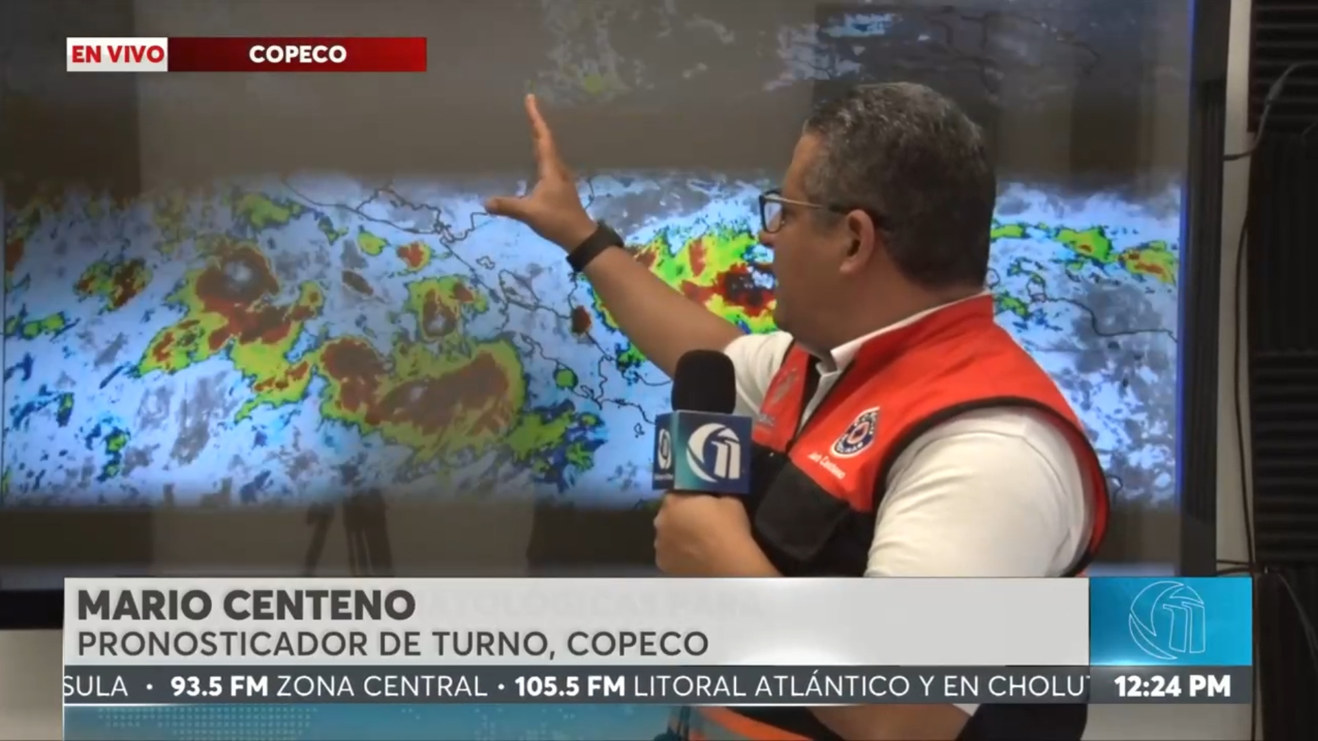 Onda tropical ingresará a Honduras este lunes y dejará lluvias durante cinco días en varias regiones