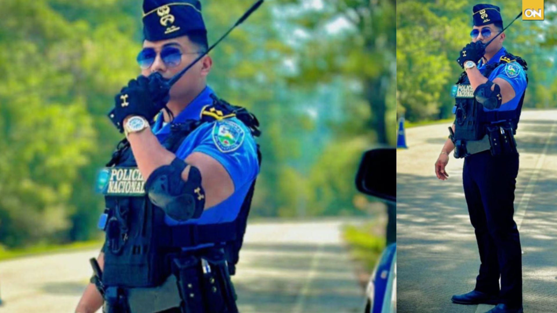 agente Policía hondureña