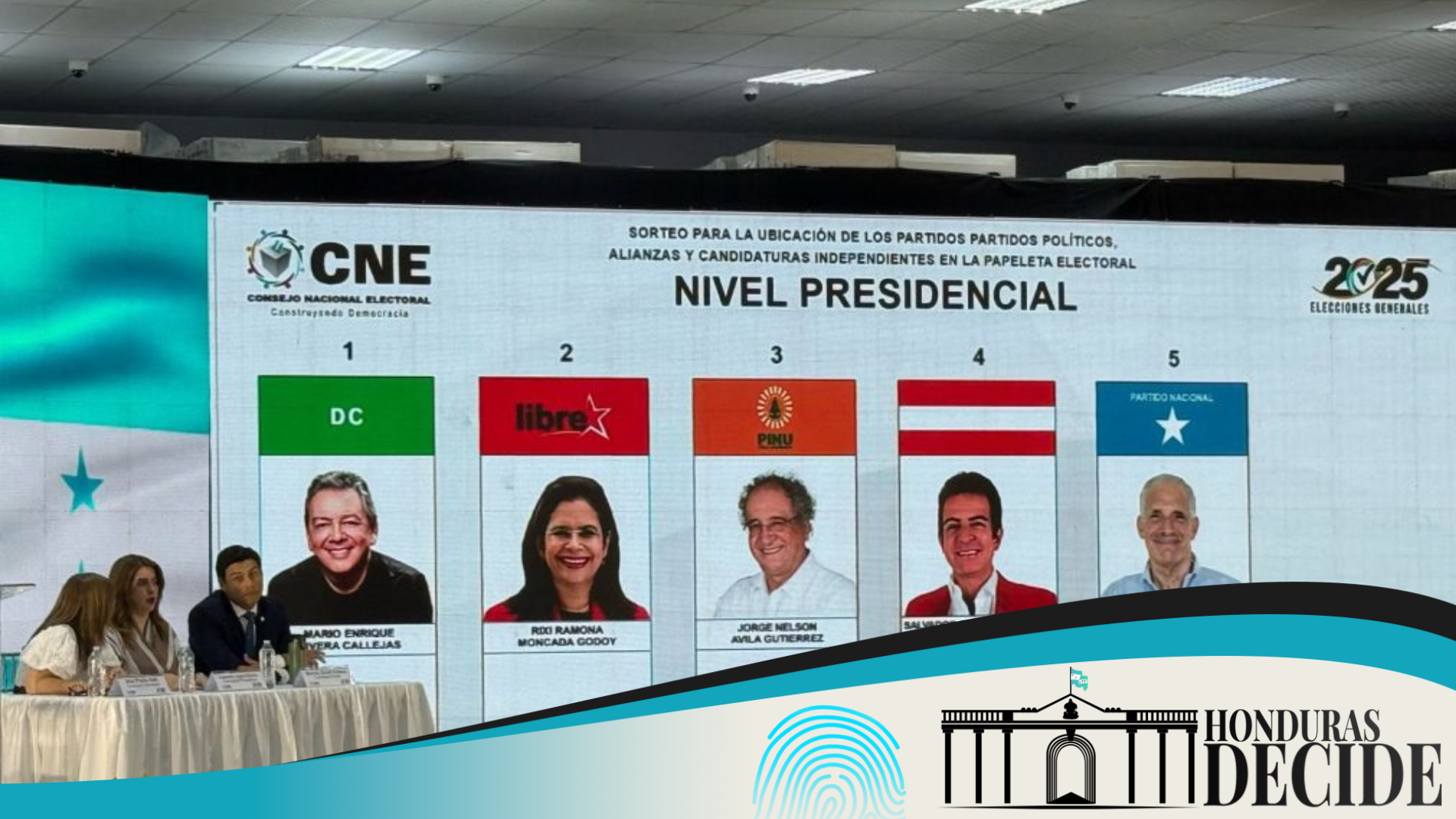 Políticos resultados papeletas electorales