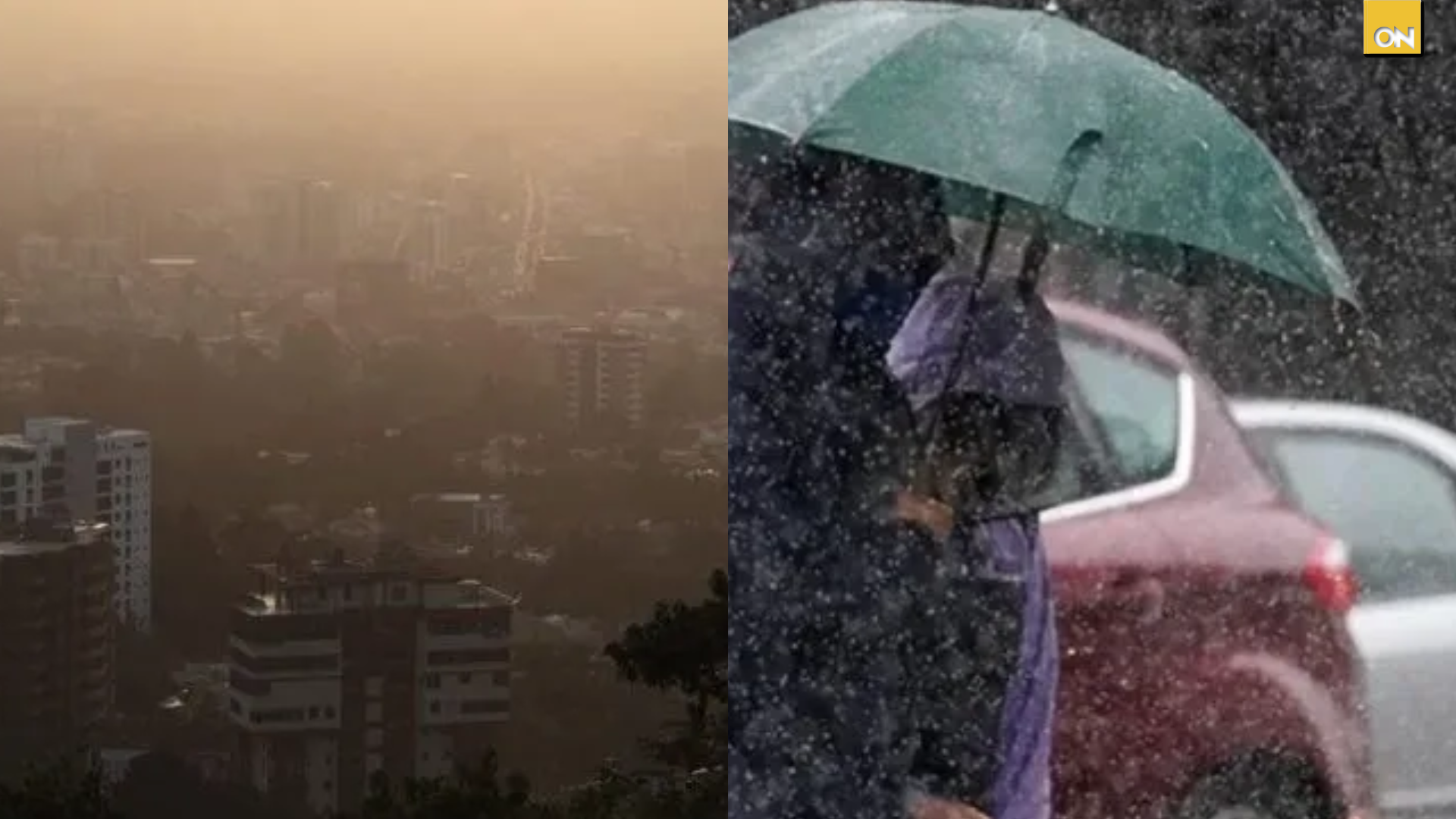 Polvo del Sahara Lluvias