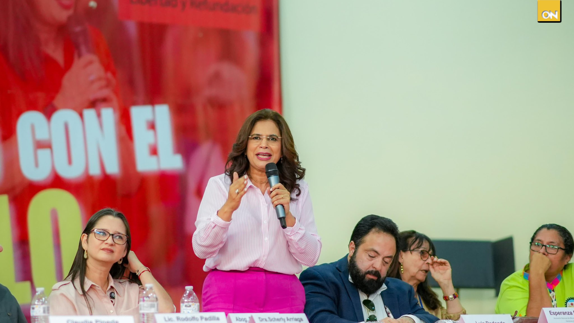 Rixi Moncada señala oposición