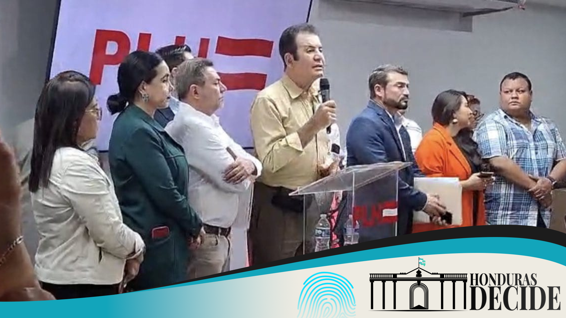 Salvador Nasralla denuncia oficialismo