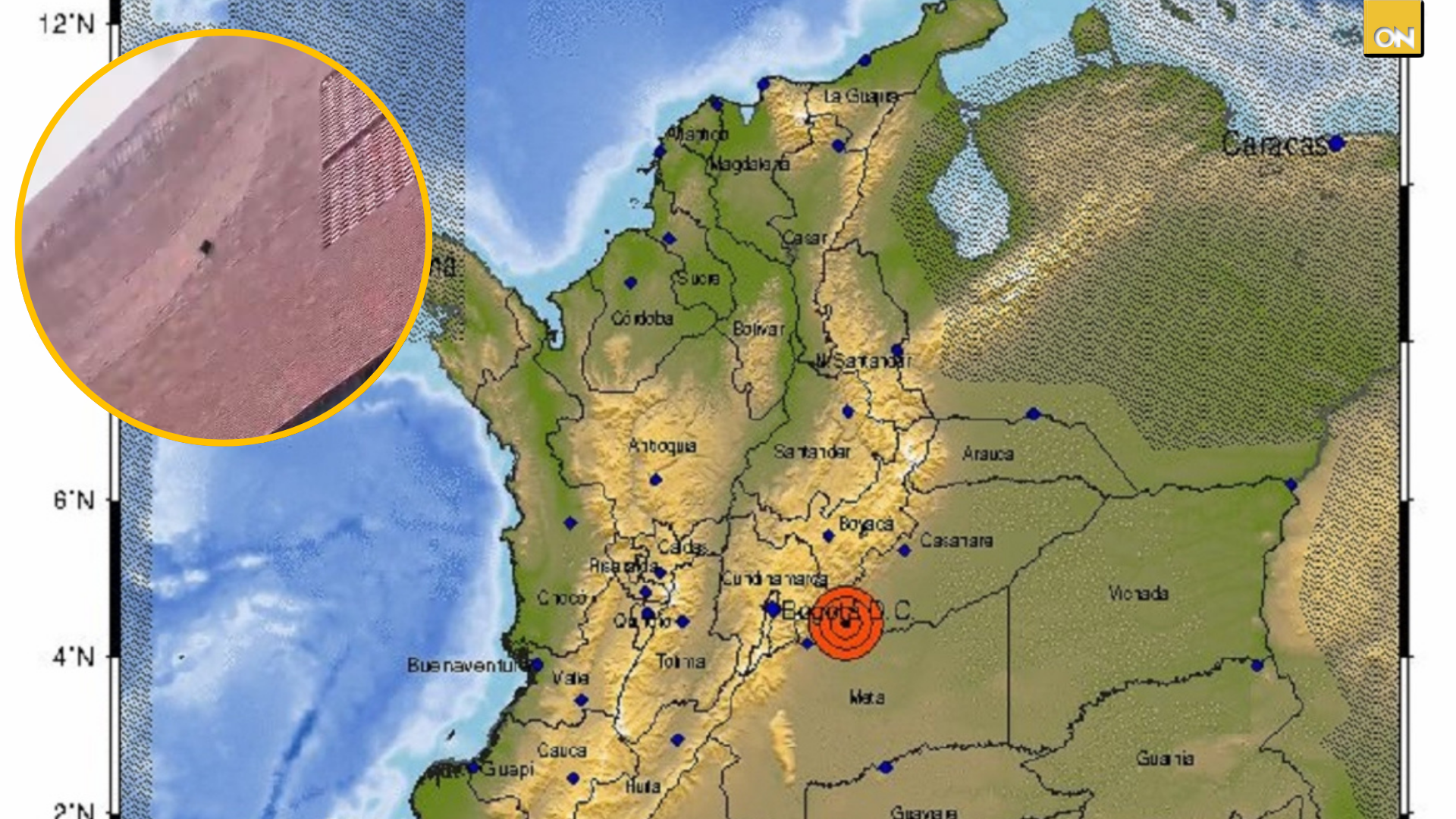 Temblor Colombia hoy 6.5