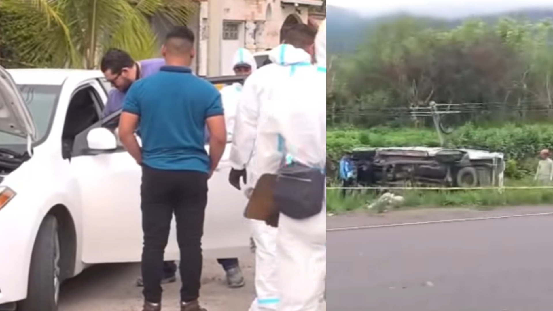 Ultiman a taxista VIP en Tegucigalpa y madre e hija mueren en aparatoso accidente vial en Olancho