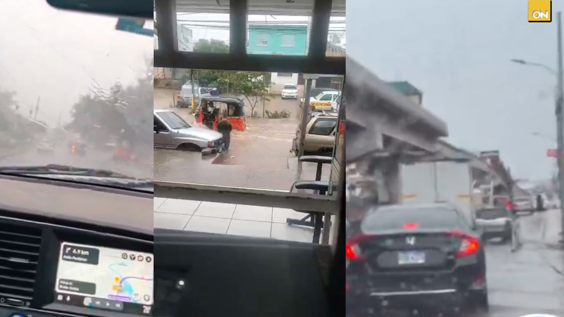 Videos lluvias Tegucigalpa Comayagüela