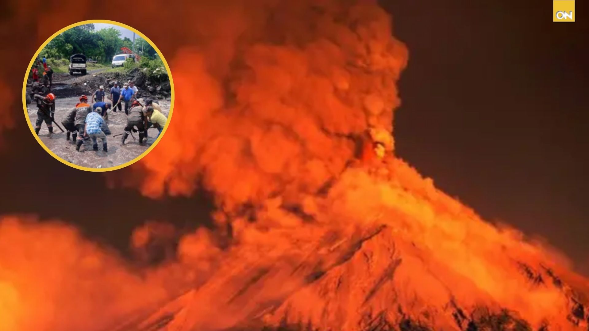 Evacúan a más de 700 personas tras la erupción del volcán de Fuego en Guatemala
