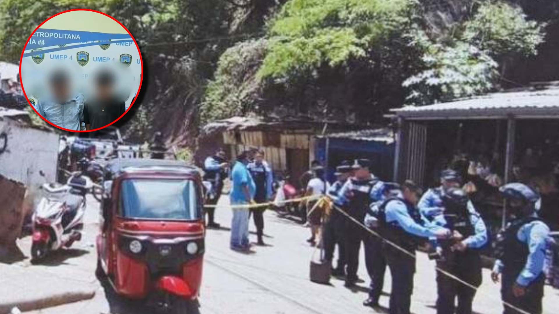 atentado mototaxista colonia villa nueva