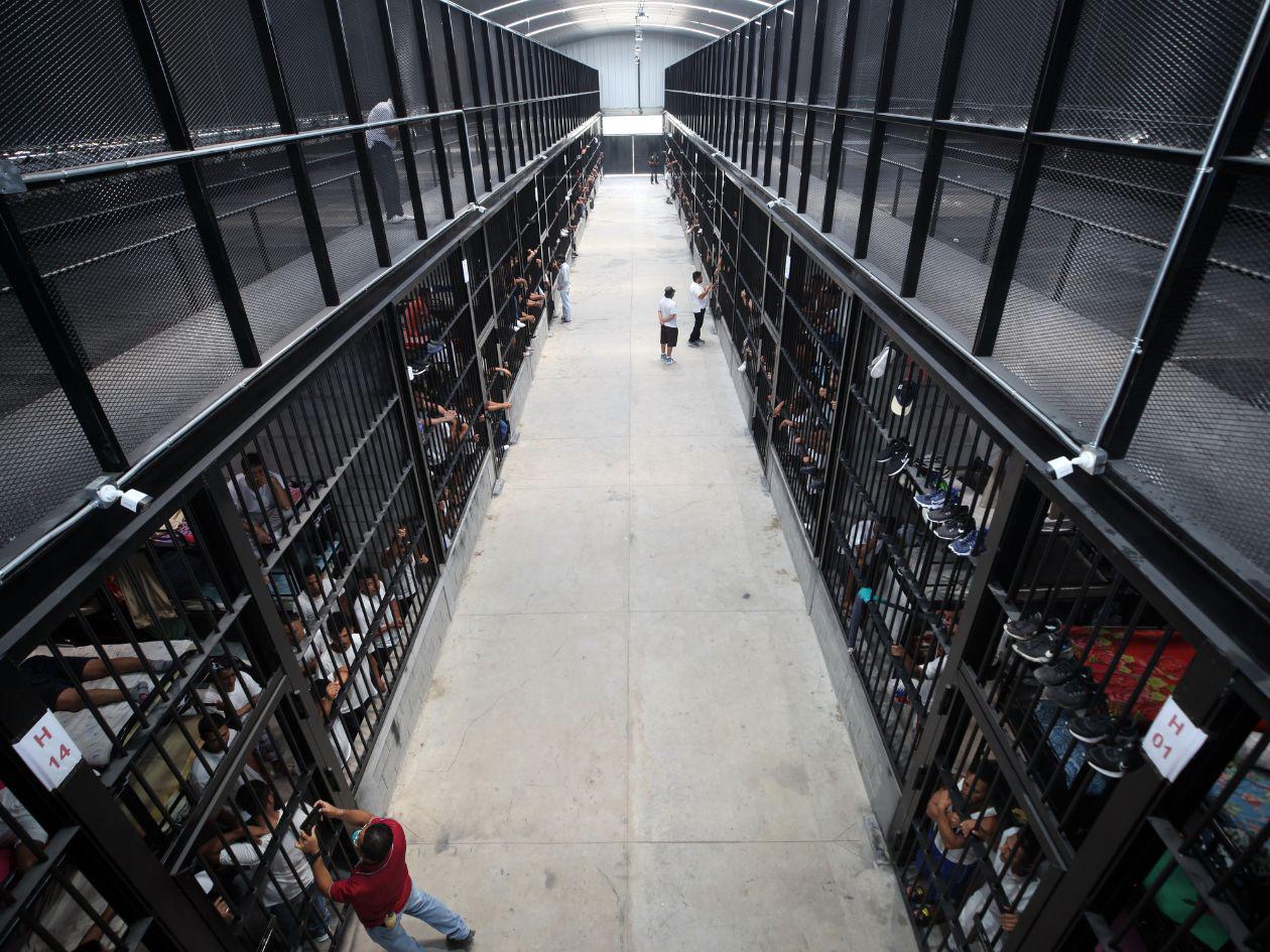 Así viven los privados de libertad en el nuevo modulo de Támara similar a los de El Salvador