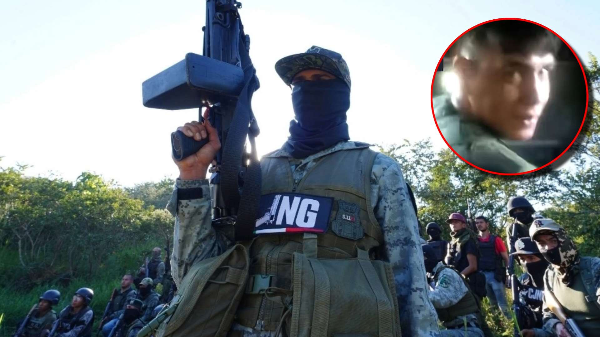 ¿Hondureño se une al CJNG? Video genera revuelo en redes sociales
