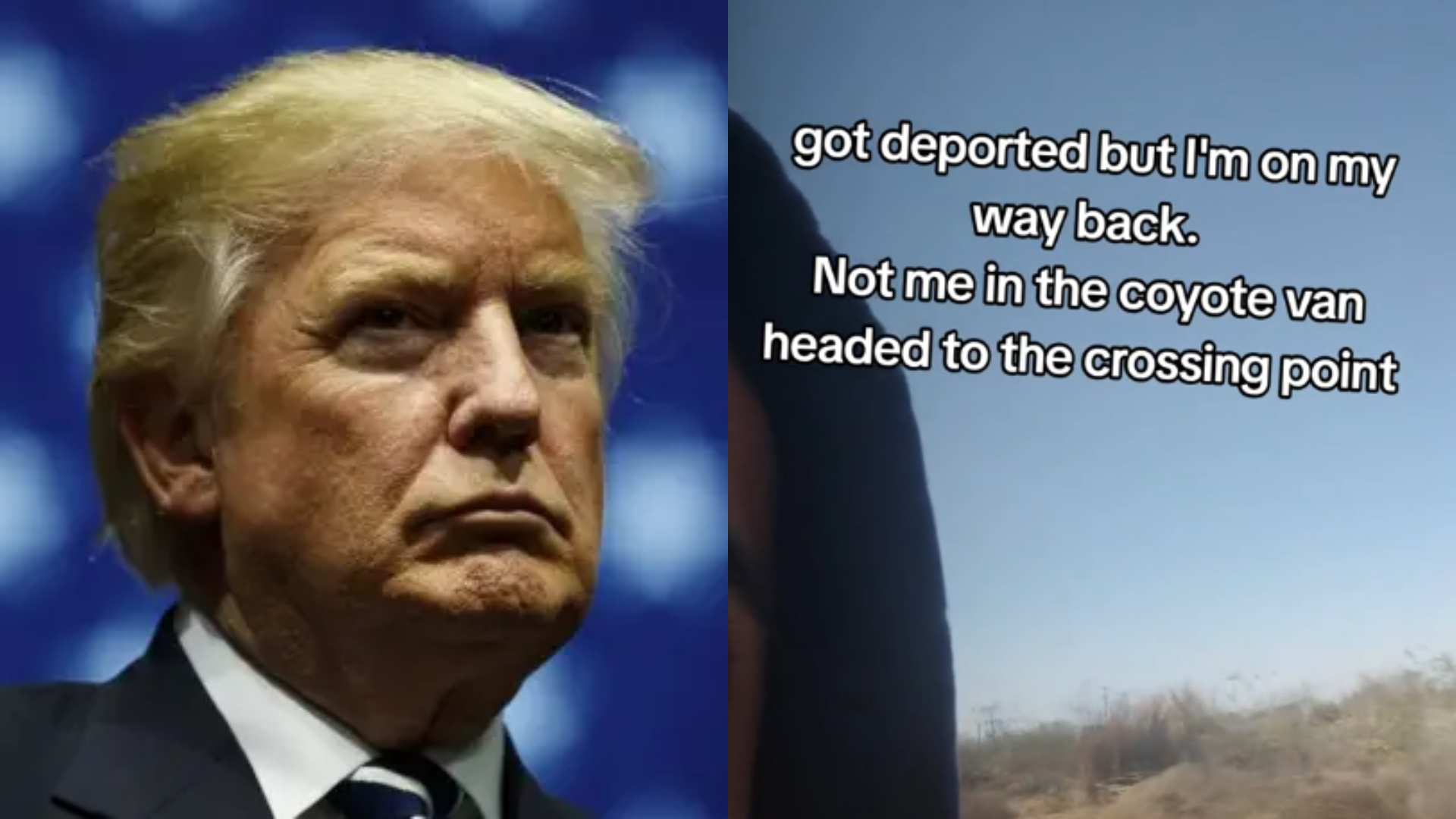 Migrante toma deportación del ICE como “vacaciones” y asegura regreso a Estados Unidos en una semana