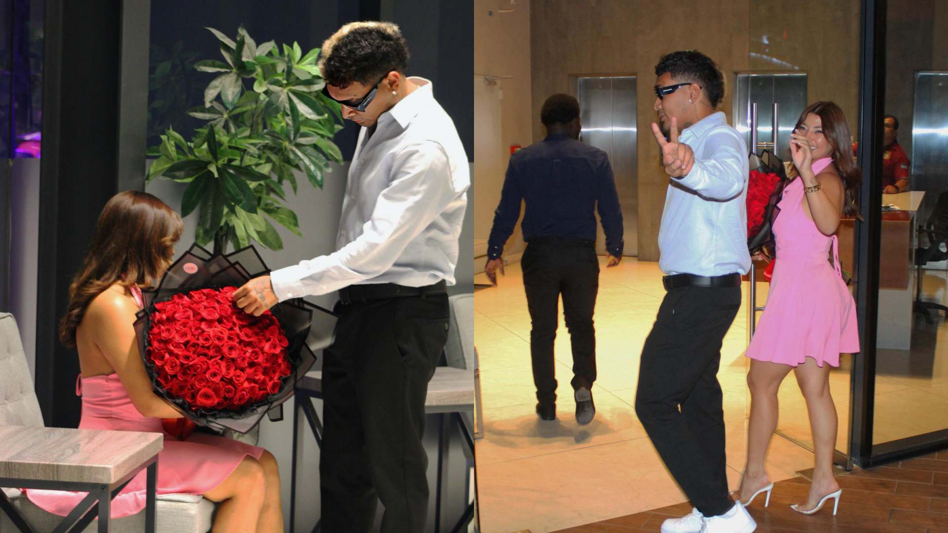 Así fue la cita de Milagro Flores y Supremo (FOTOS)