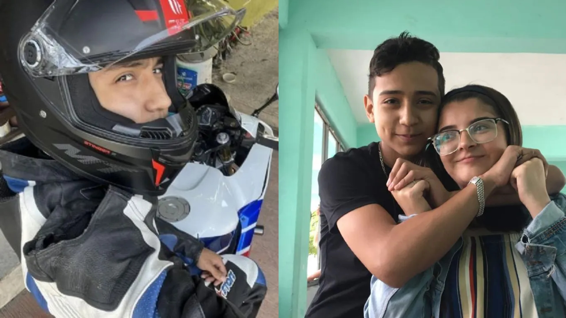 El emotivo mensaje de despedida de la novia de un joven motociclista que perdió la vida