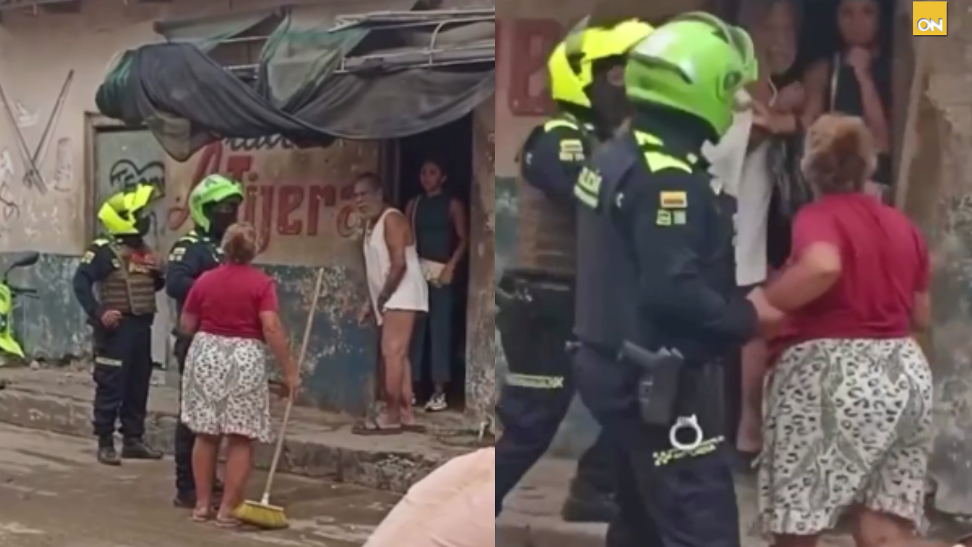 mujer anciano infiel joven