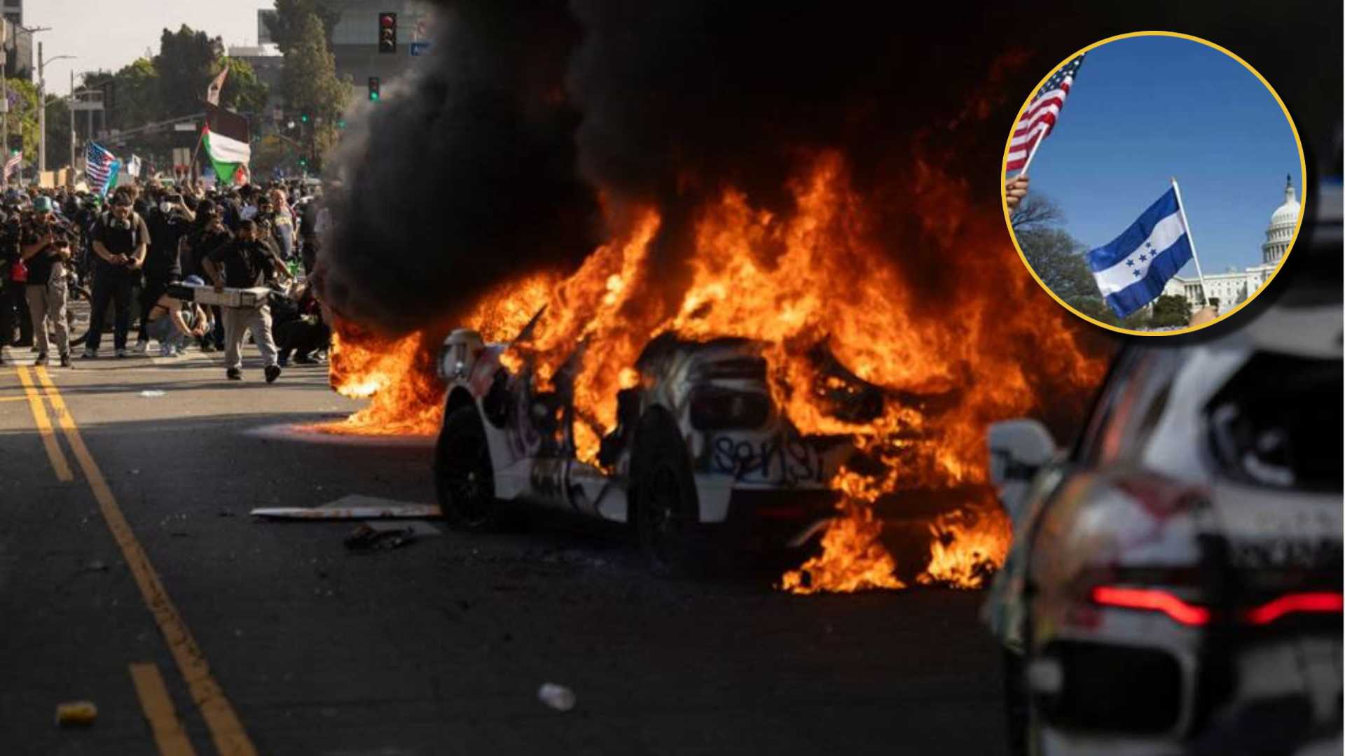 Hondureños "viven con miedo" ante redadas y despliegue militar en Los Ángeles, Estados Unidos