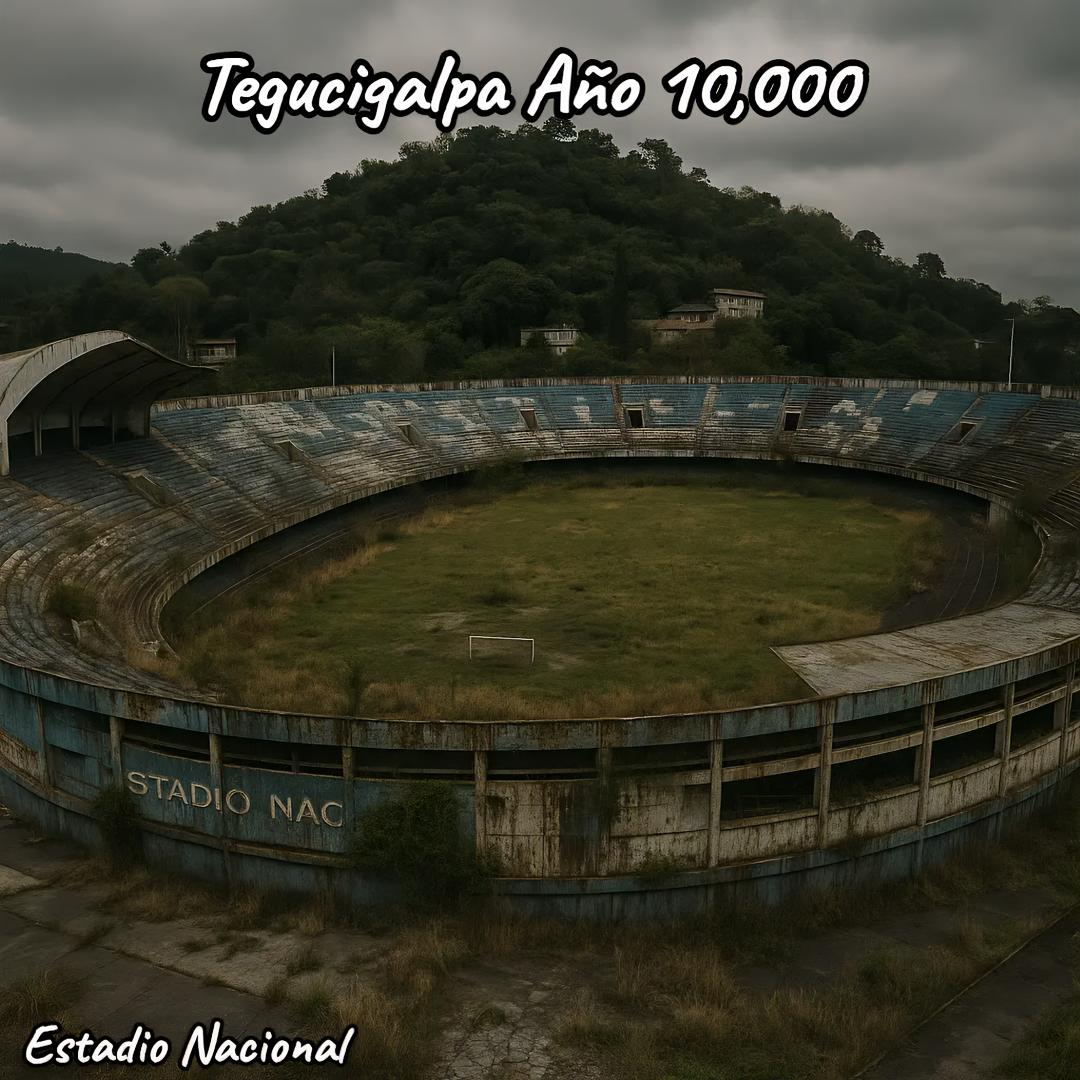 Muestran imágenes de Tegucigalpa en un escenario postapocalíptico