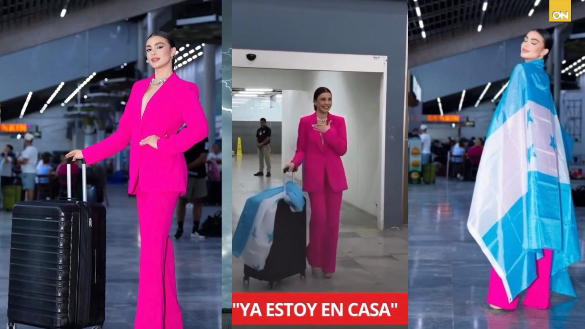 Britthany Marroquín ya está en Honduras para la gran noche de Miss Universo Honduras 2025