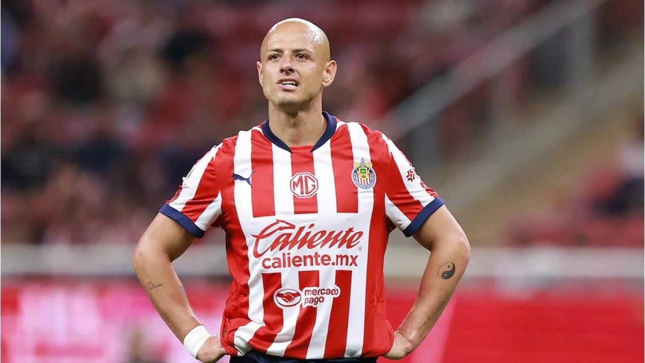 Javier “Chicharito” Hernández jugador del club Chivas de México.