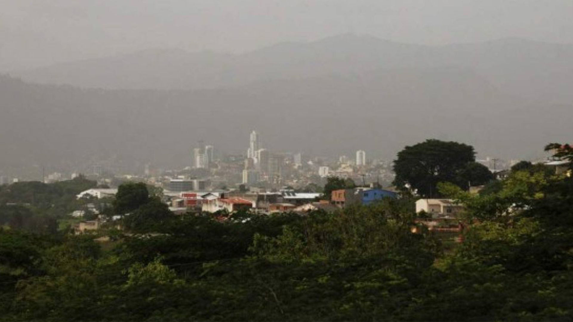 Zonas que se verán afectadas por lluvias y polvo del Sahara este jueves en Honduras