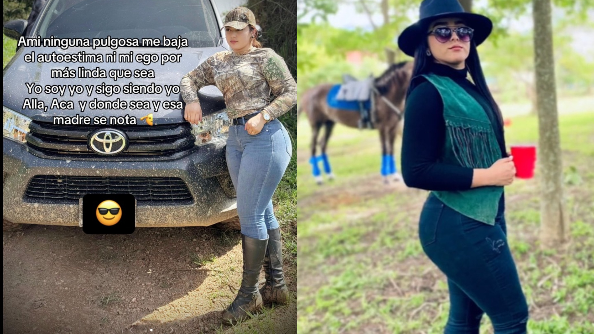 Hondureña conquista TikTok al compartir su vida en el campo