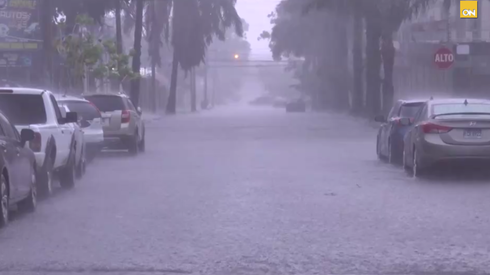 Lluvias San Pedro Sula