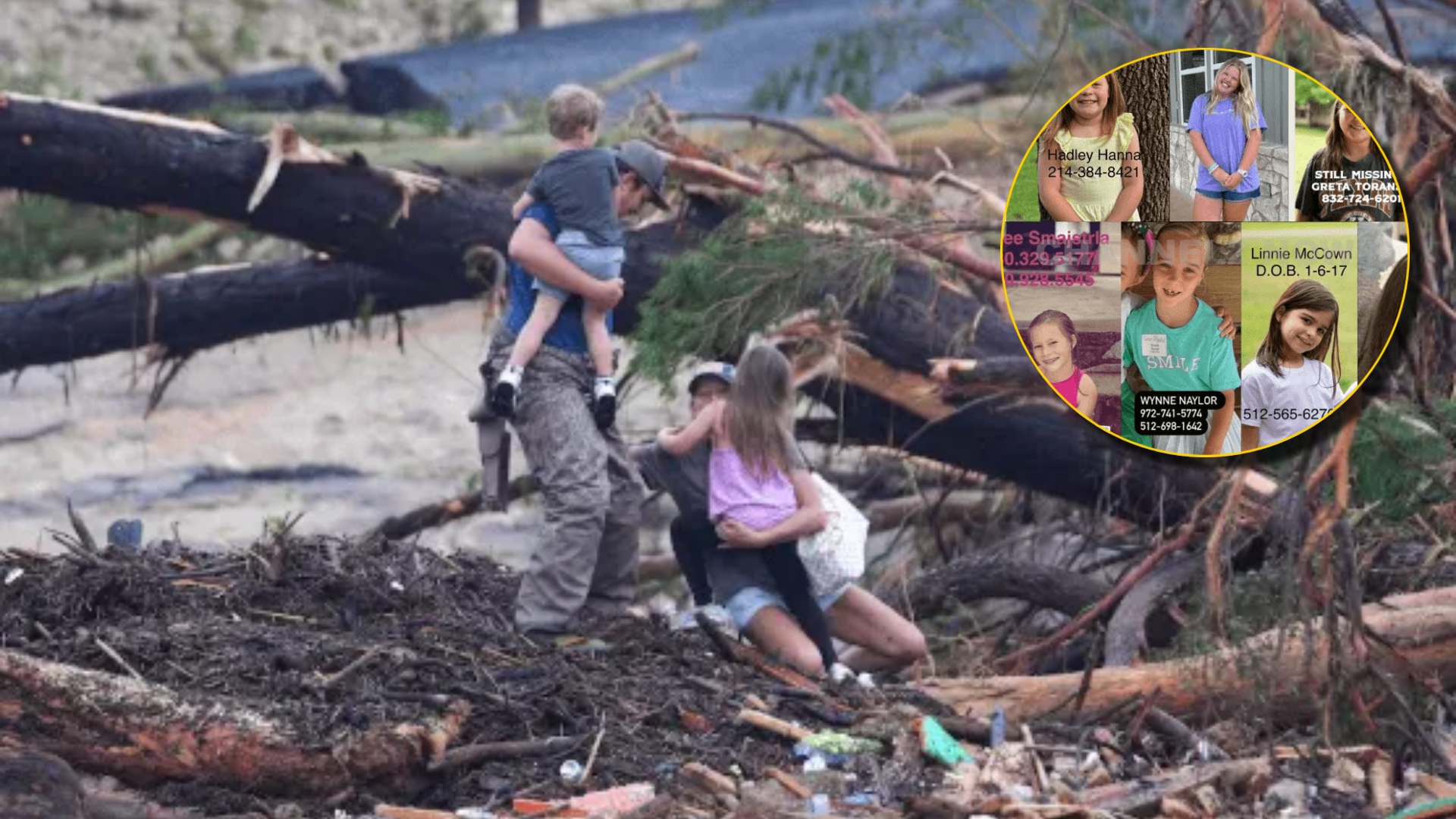 Qué se sabe sobre las niñas desaparecidas en Texas por inundaciones