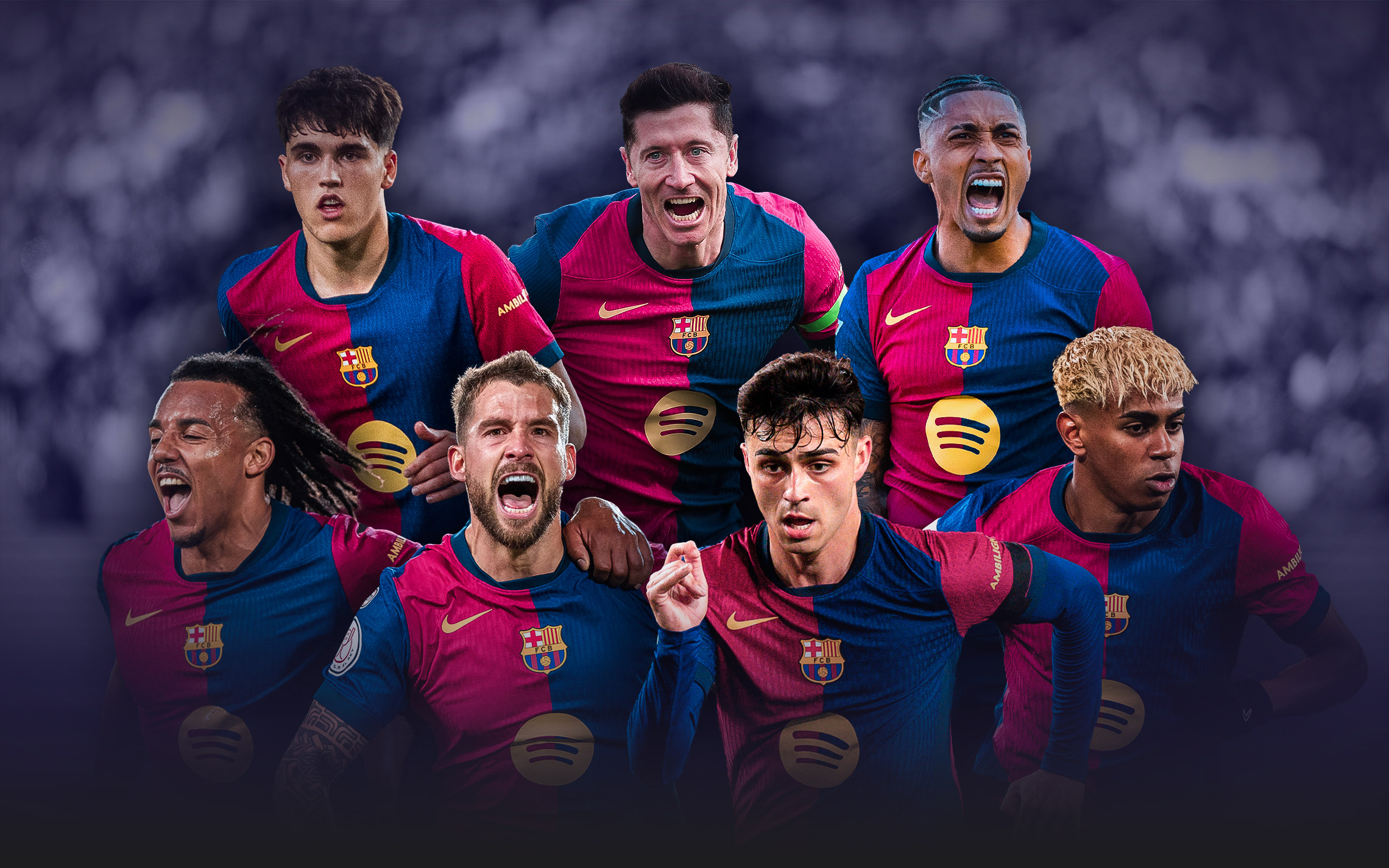 Siete jugadores del FC Barcelona figuran en el Team of the Season