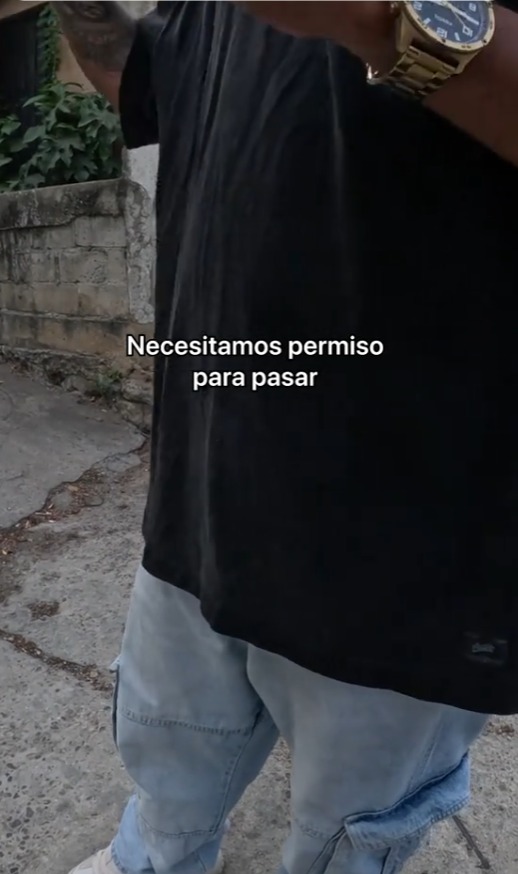 “Permiso para pasar”: influencer italiano evidencia control de pandillas en colonia hondureña
