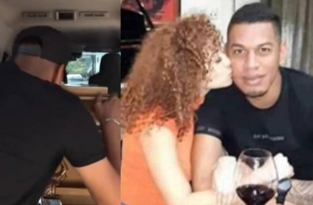 Imágenes: Novio de Mayra destrozado en el último adiós; sorprendió con gesto