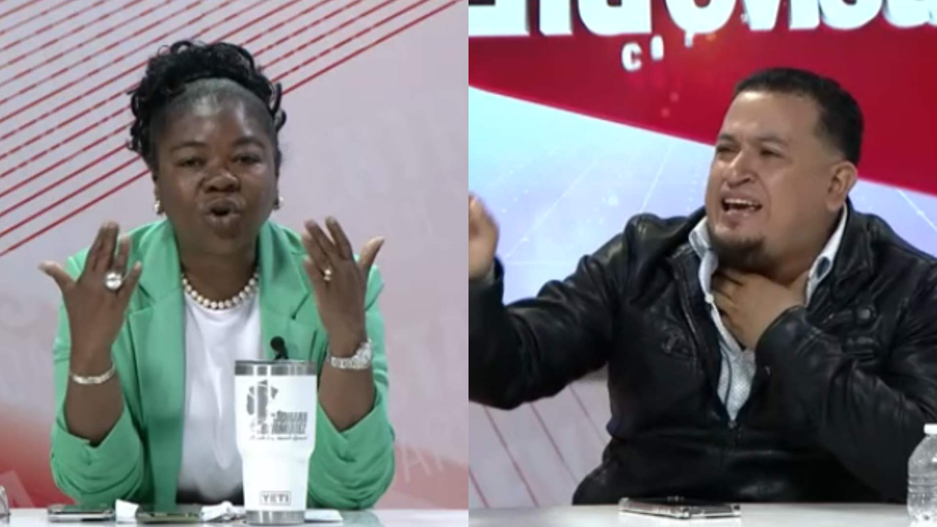Zipizape entre diputados Johana Bermúdez y Brayan Rubí