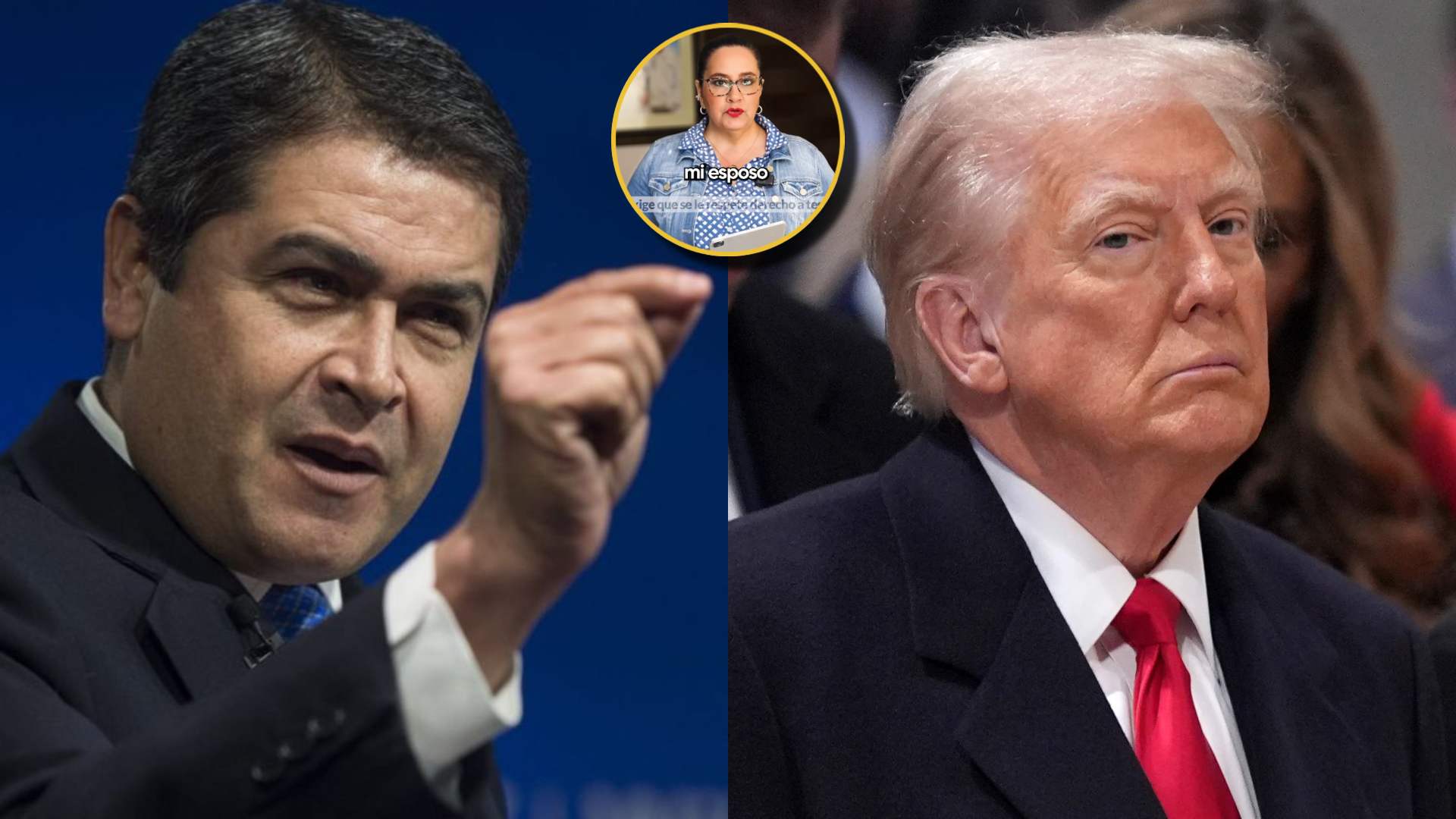 Piden que Donald Trump revise caso de Juan Orlando Hernández