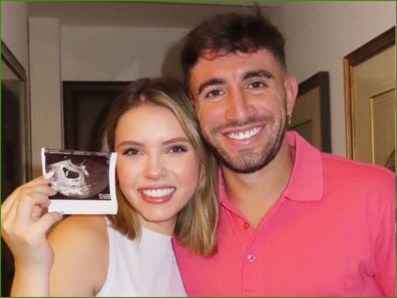 Agustín Auzmendi y su novia Cecilia García serán padres