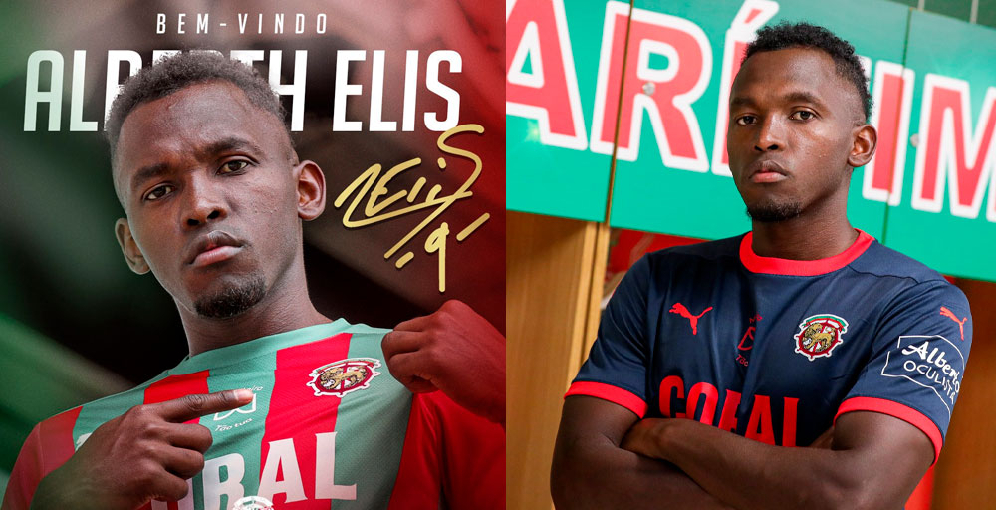Alberth Elis presentado por el Marítimo de Portugal