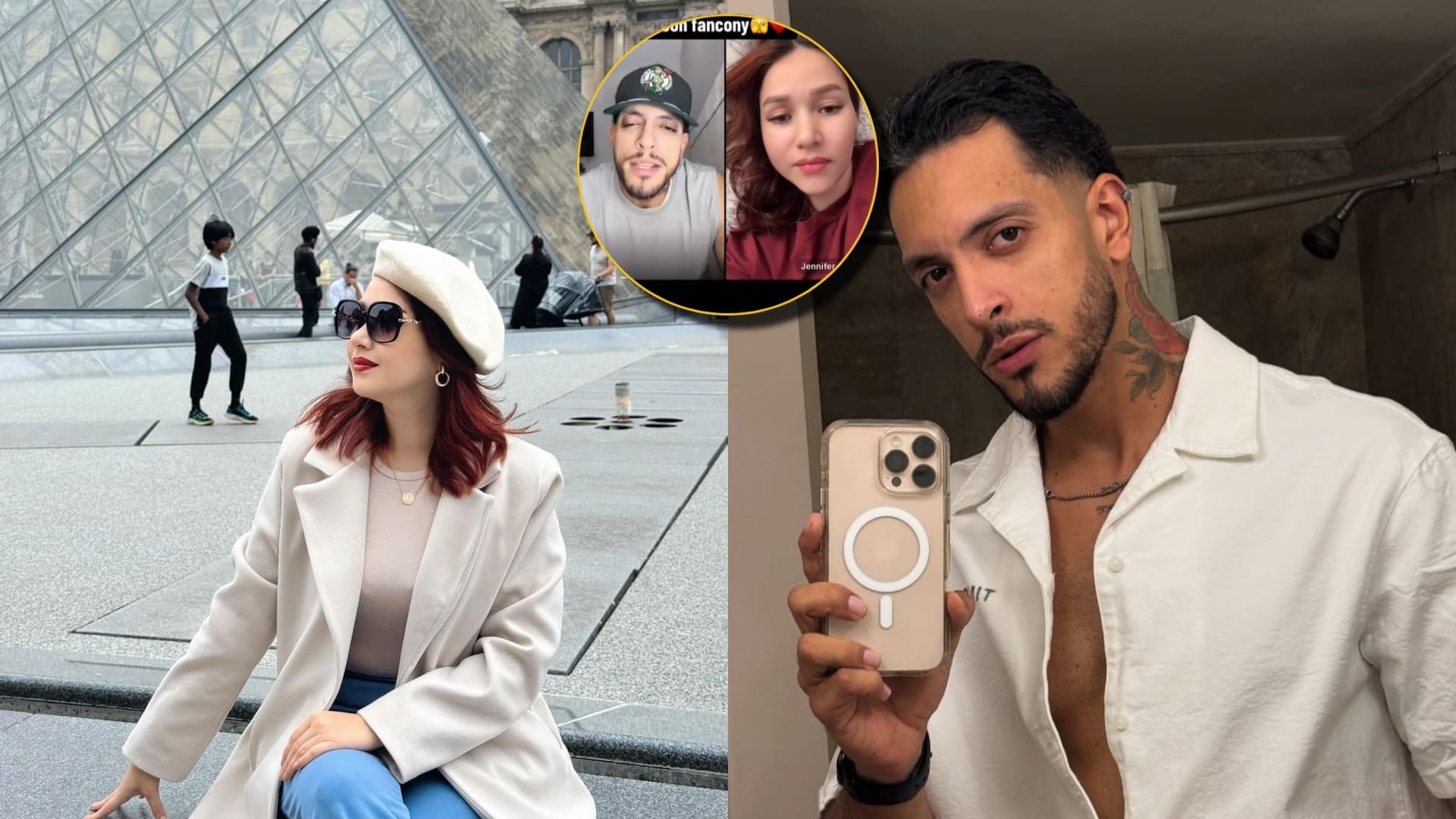 Jennifer Aplicano acepta cita con Fancony en transmisión en vivo y el momento se vuelve viral