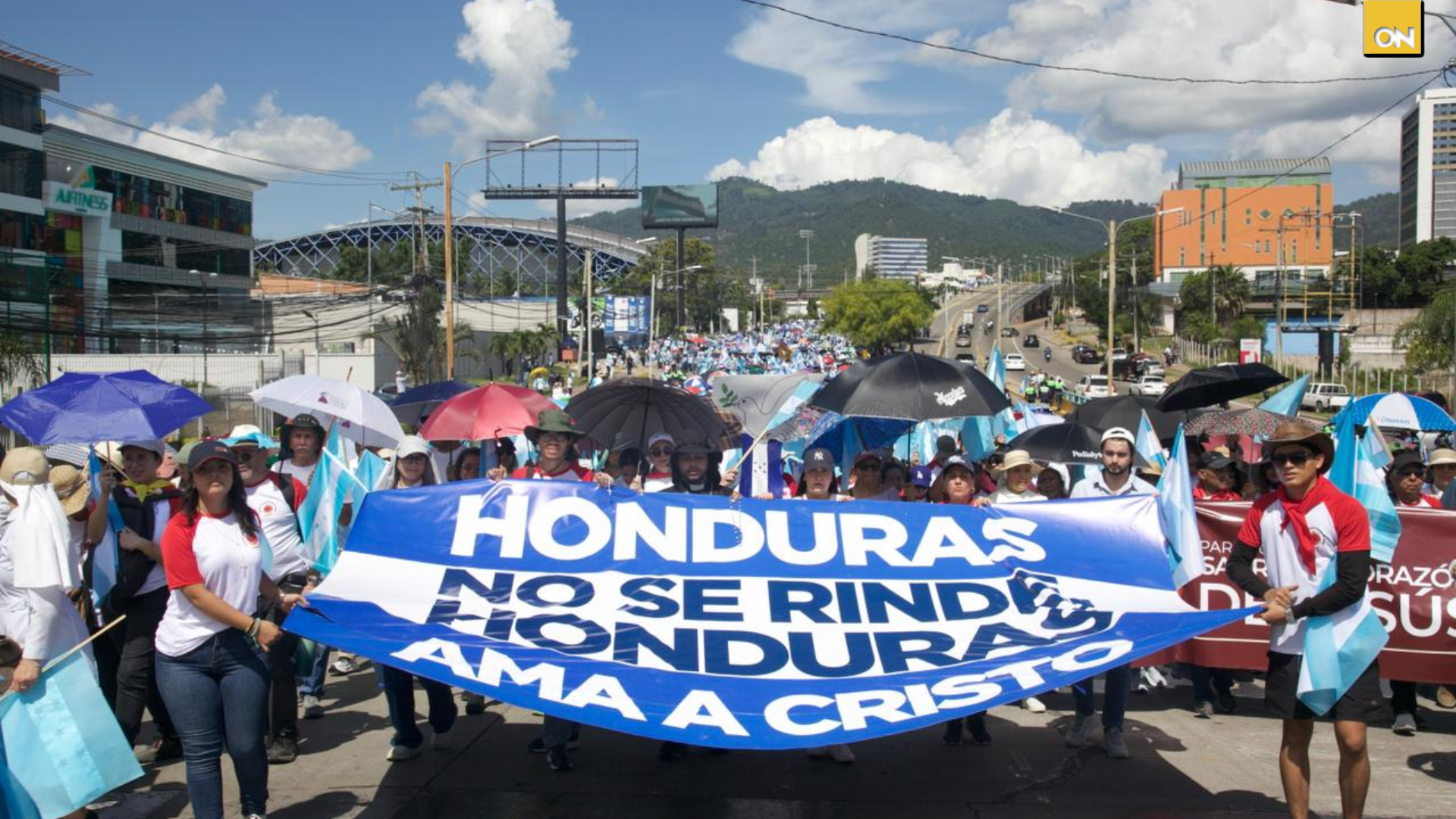 Caminata Paz Democracia Honduras