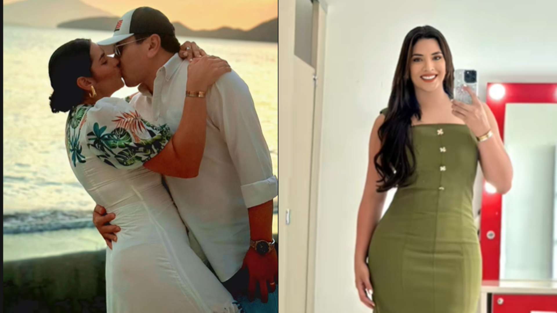 Carolina Lanza enciende rumores de matrimonio tras aparecer con anillo junto a su pareja