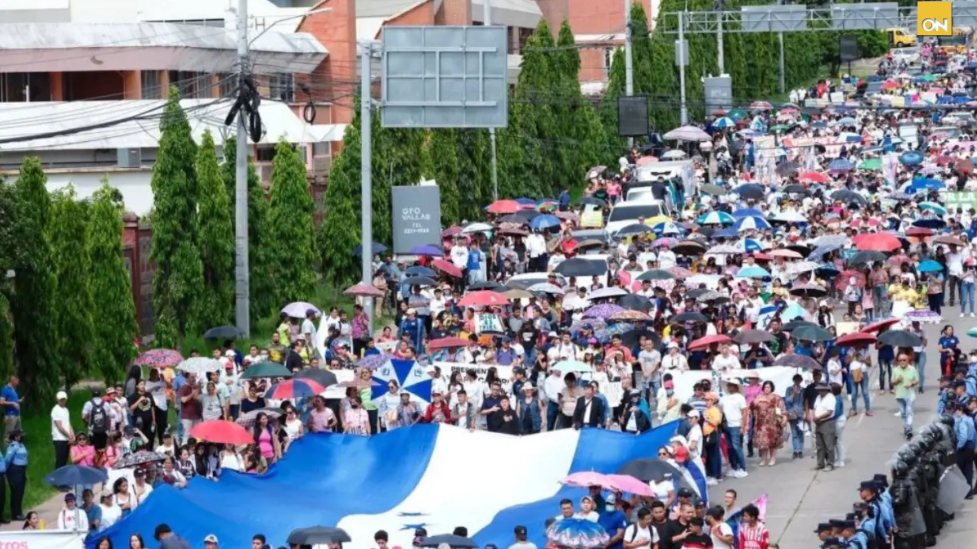 Zonas cerradas este sábado por la Caminata de Oración en Tegucigalpa