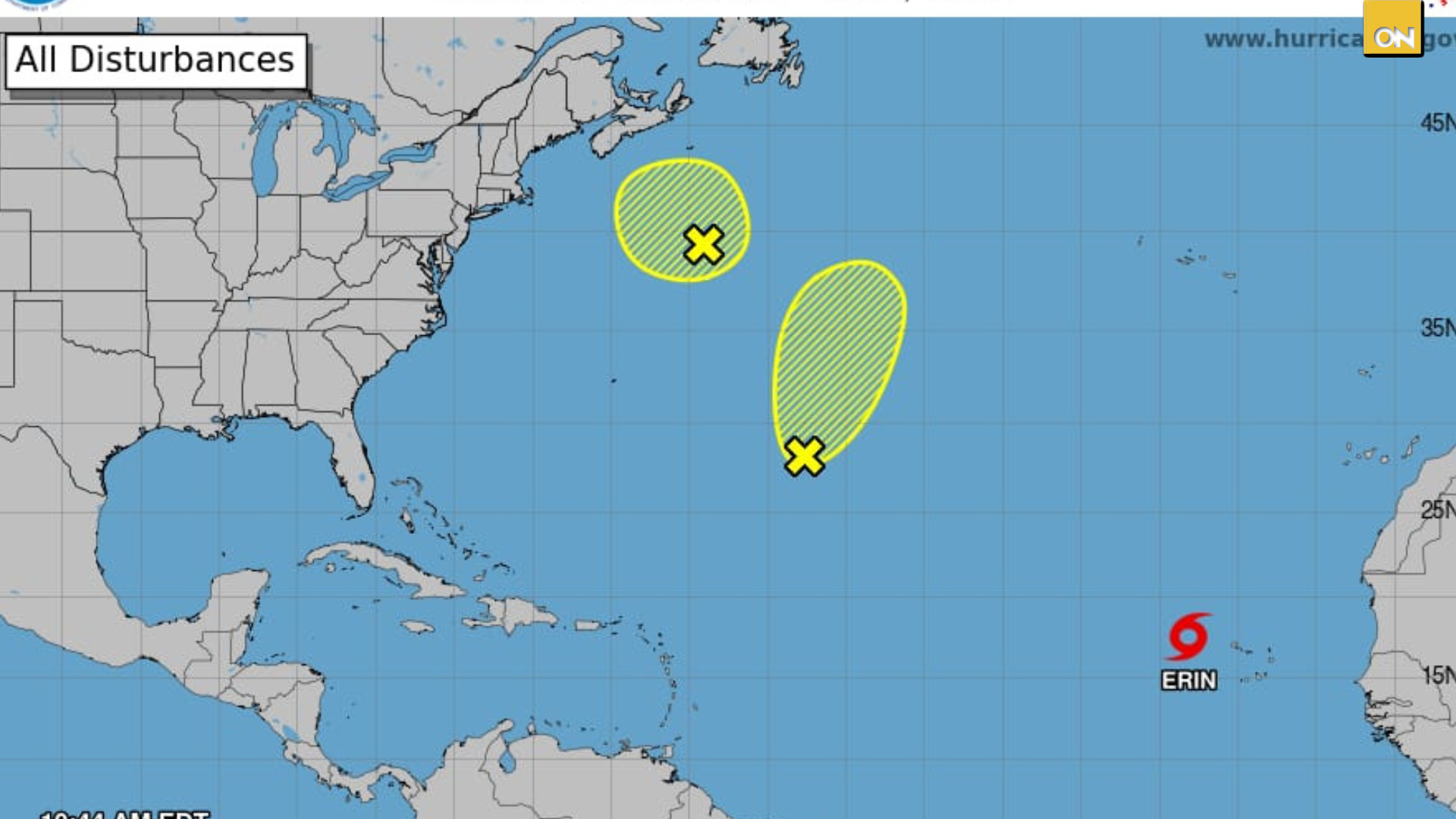 Copeco tormenta Erin