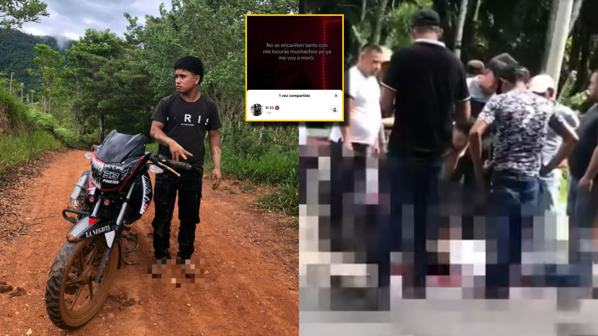 Difunden último mensaje de joven antes de morir en accidente en Colón