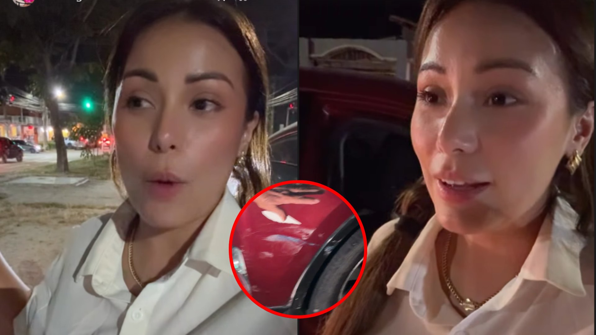 Elsa Oseguera sufre accidente de tránsito; así reaccionó al incidente