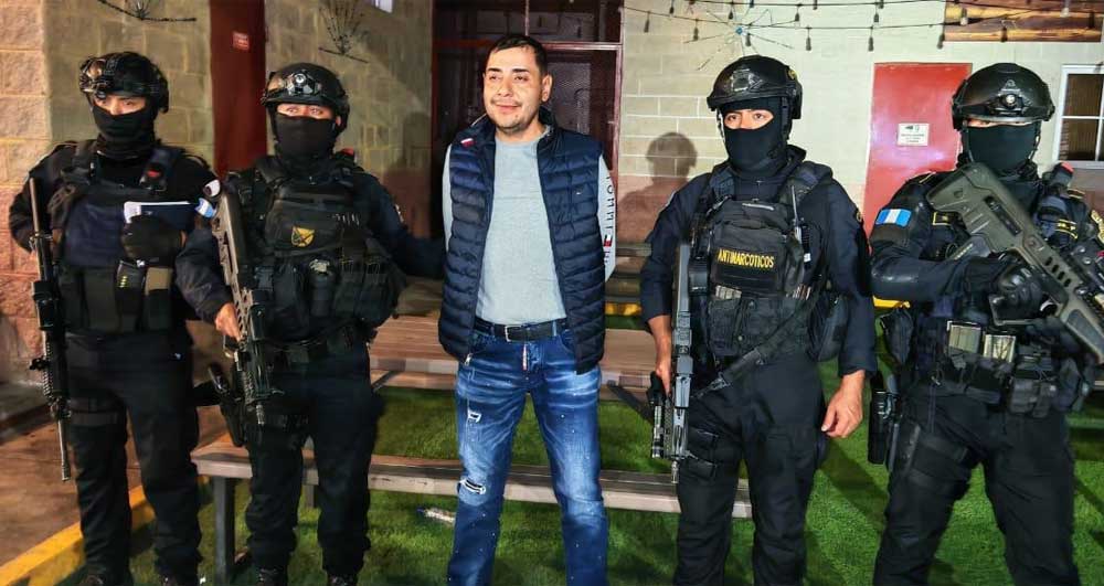 Autoridades guatemaltecas capturan a extraditable requerido en EEUU por narcotráfico - Proceso Digital