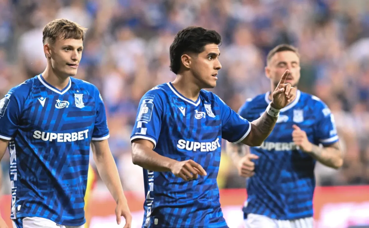 Lo que hizo Luis Palma luego de marcar su primer gol y que sorprende al Lech Poznan; Honduras tiene que verlo