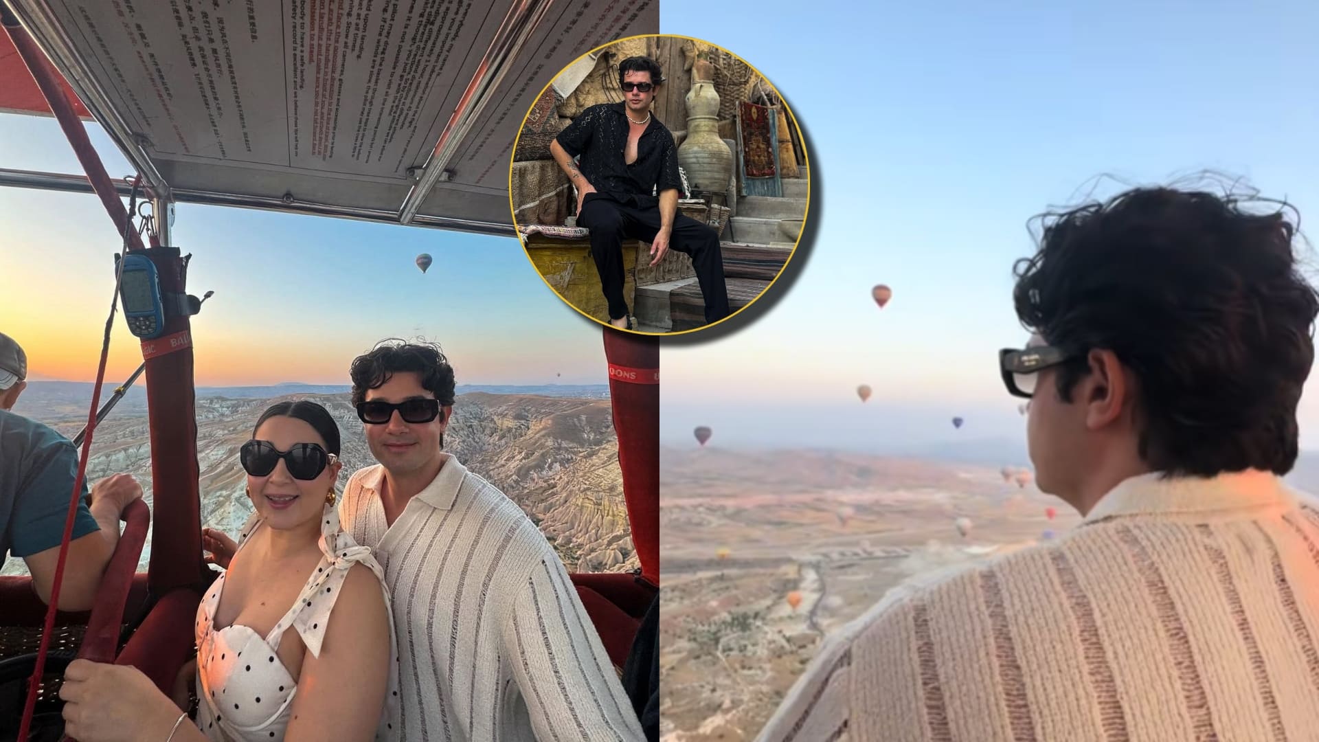 Facundo Caballero presume su viaje por Turquía