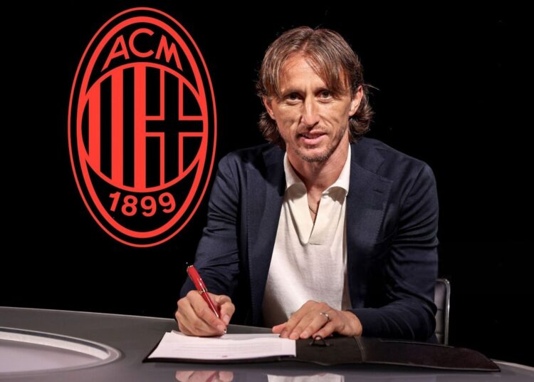 Luka Modric inicia su nueva etapa en el Milan