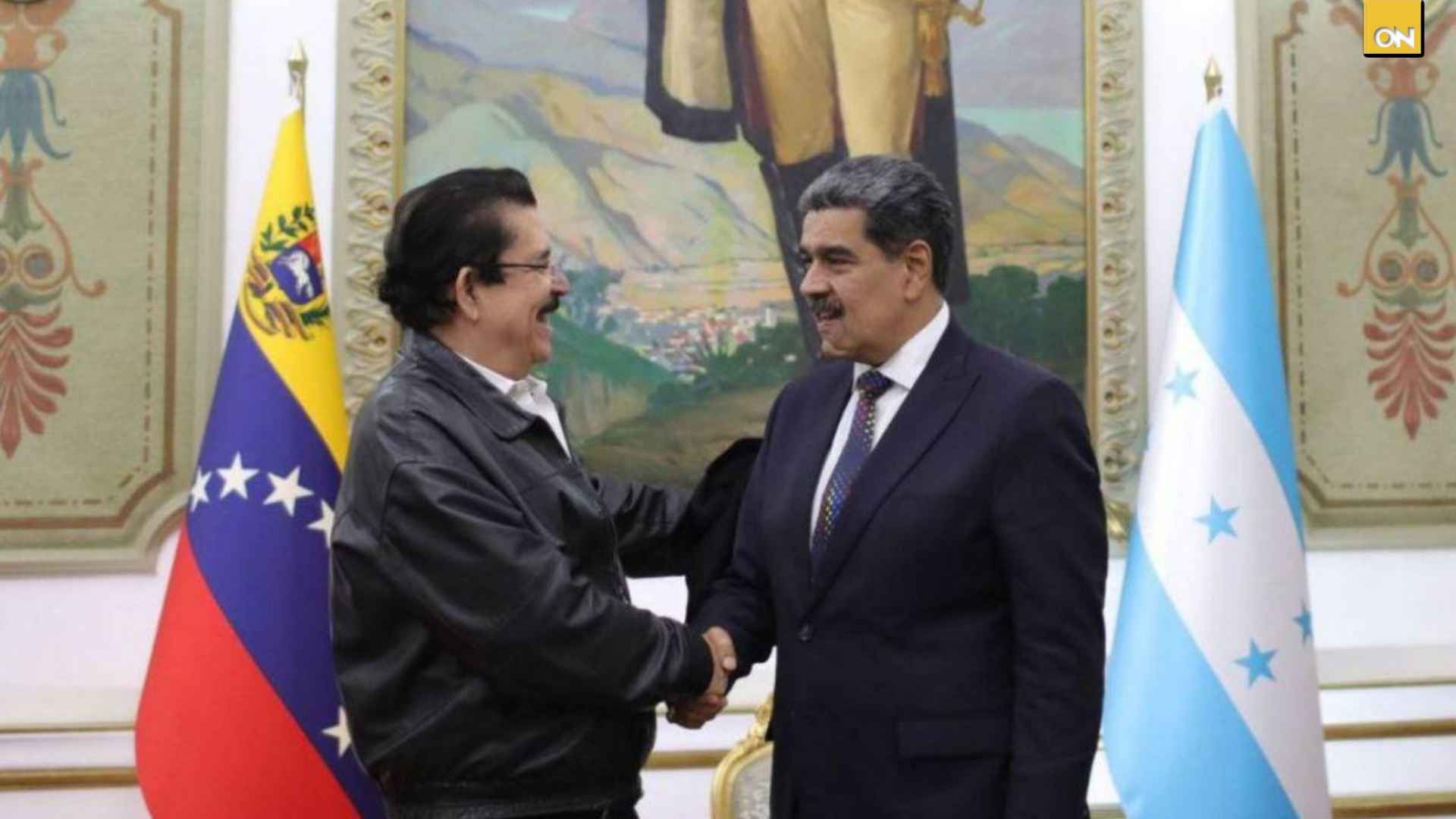 Mel Zelaya Nicolás Maduro
