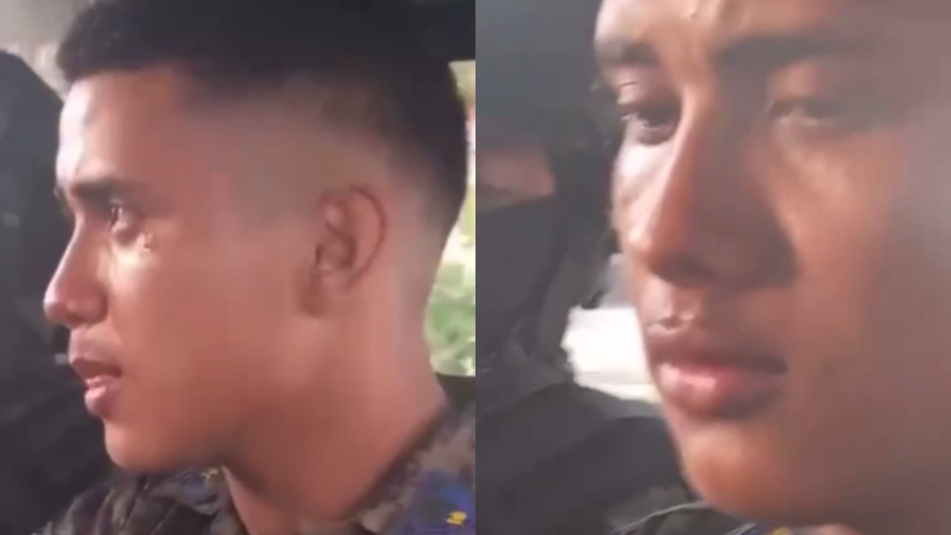 Militar hondureño se viraliza en TikTok tras ser grabado llorando por una ruptura amorosa